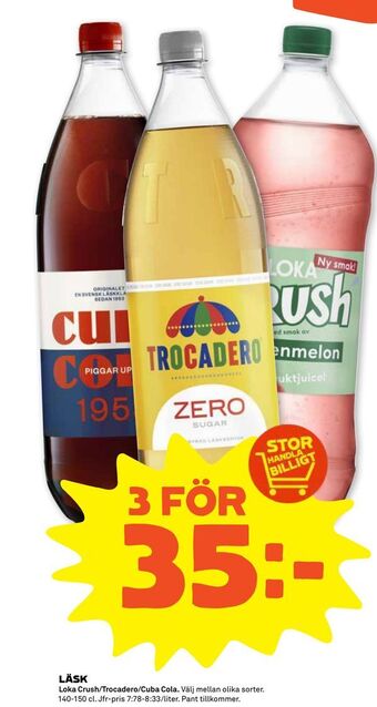 Stora Coop Läsk erbjuda