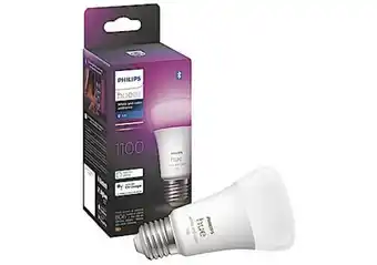 Clas Ohlson Philips hue white and color ambiance 9 w e27, bluetooth erbjuda