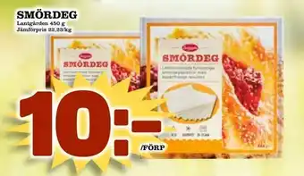 Prisma Mat Smördeg 450g erbjuda