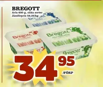 Prisma Mat Bregott 600g erbjuda