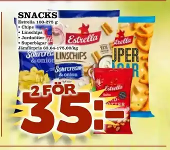 Prisma Mat Snacks 100-275g erbjuda