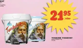 Prisma Mat Turkisk yoghurt 1kg erbjuda