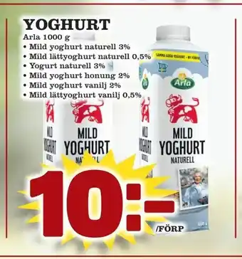 Prisma Mat Yoghurt 1000g erbjuda