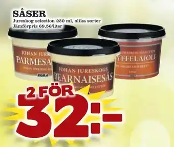 minmatbutik Såser 230ml erbjuda