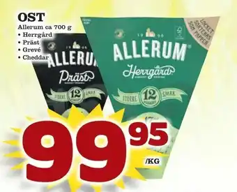 minmatbutik Ost 700g erbjuda