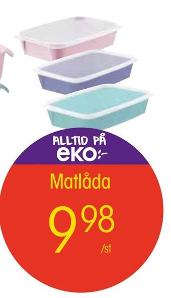 EKO Matlåda erbjuda