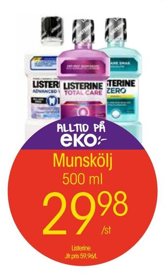 EKO Munskölj erbjuda