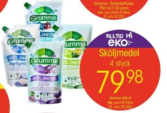 EKO Sköljmedel erbjuda