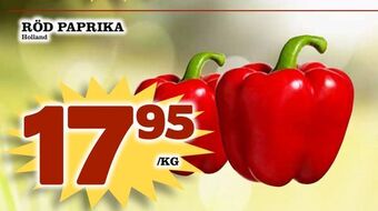 Rinkeby Matcenter Röd paprika erbjuda
