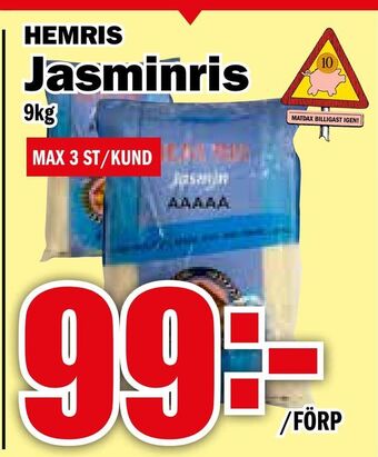 Matdax Jasminris erbjuda