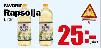Matdax Rapsolja erbjuda