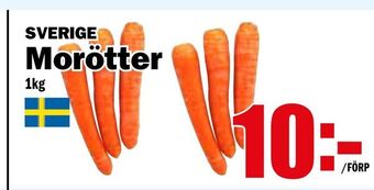Matdax Morötter erbjuda