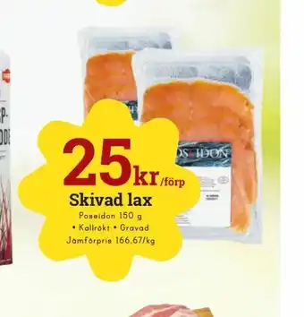 minmatbutik Skivad Lax 150g erbjuda