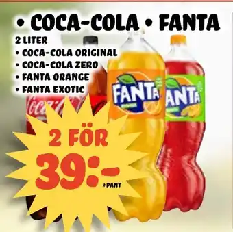 Nelins Coca-cola • fanta erbjuda