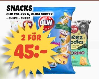 Nelins Snacks erbjuda