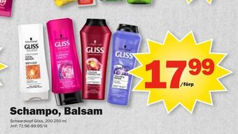 Pekås Schampo, balsam erbjuda