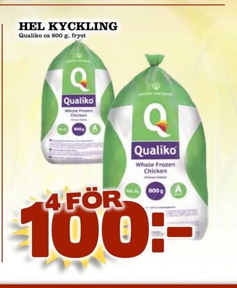 Prisma Mat Hel kyckling erbjuda