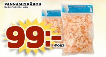 Prisma Mat Vannameiräkor erbjuda