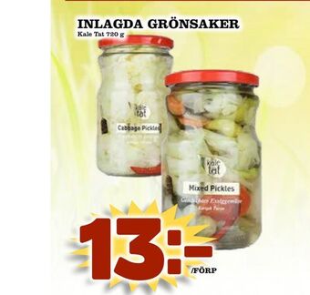 Prisma Mat Inlagda grönsaker erbjuda