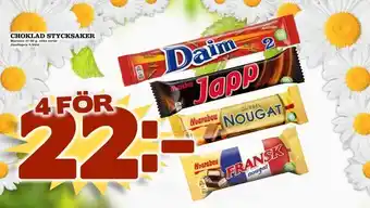 Prisma Mat Choklad stycksaker erbjuda