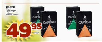 Supergrossen Kaffe erbjuda