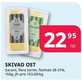 Tempo Skivad ost erbjuda