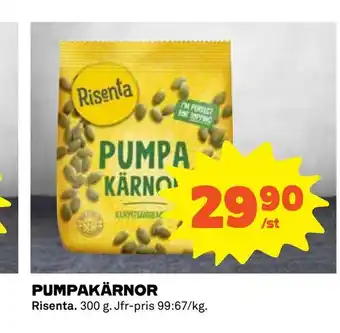 Coop Pumpakärnor erbjuda