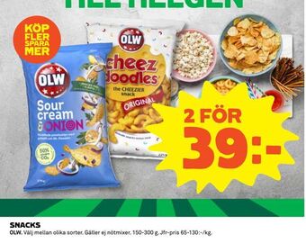 Coop Snacks erbjuda