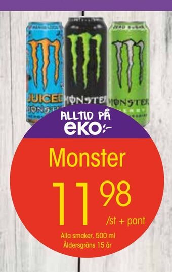 EKO Monster erbjuda