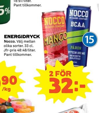 Coop Energidryck erbjuda