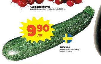 Coop Zucchini erbjuda