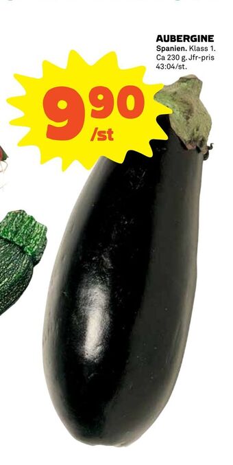 Coop Aubergine erbjuda