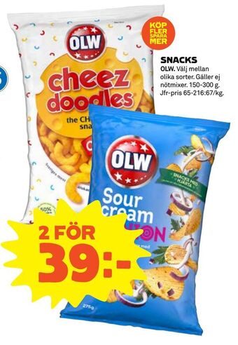 Coop Snacks erbjuda