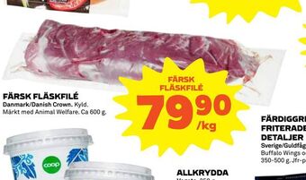 Coop Färsk fläskfilé erbjuda