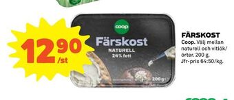 Coop Färskost erbjuda