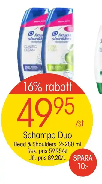 EKO Schampo duo erbjuda