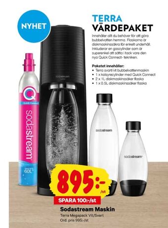 City Gross Sodastream kolsyremaskin erbjuda