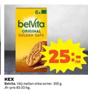 Coop Belvita kex erbjuda