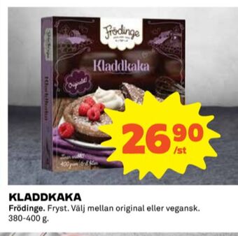 Coop Frödinge kladdkaka erbjuda