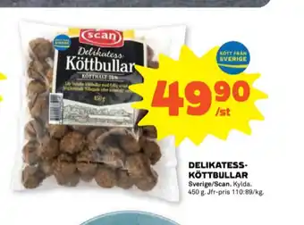 Scan deli köttbullar
