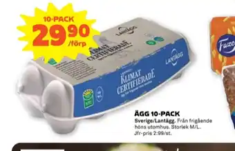 Stora Coop Lantägg ägg erbjuda