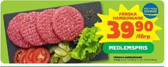 Stora Coop Comfort hamburgare erbjuda