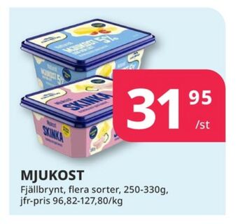 Tempo Fjällbrynt mjukost erbjuda
