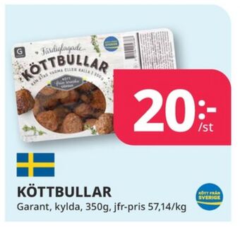 Tempo Garant köttbullar erbjuda