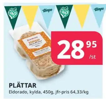 Tempo Eldorado plättar erbjuda