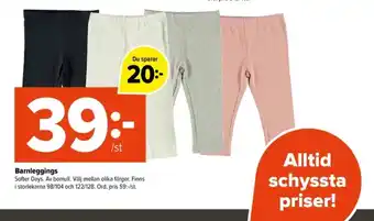 Softer days leggings