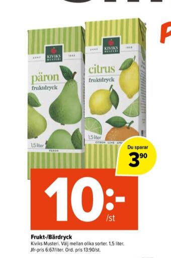 Coop Extra Kivik fruktdryck erbjuda