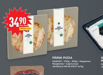 Willys Färsk pizza erbjuda