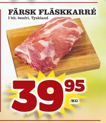 Matvärlden Tensta Färsk fläskkarré erbjuda