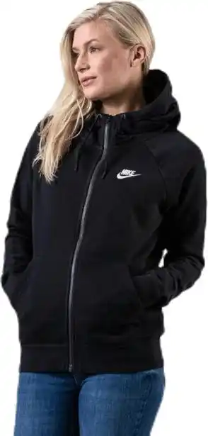 Sportamore Nsw essential zip hoodie white/black erbjuda